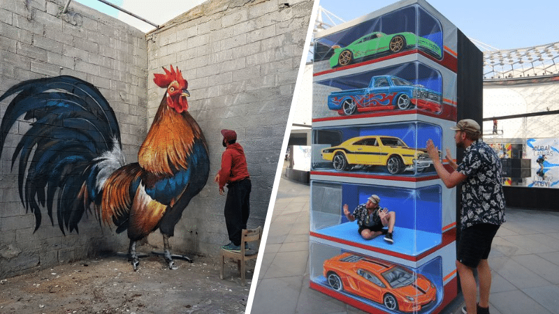 street art anamorphique