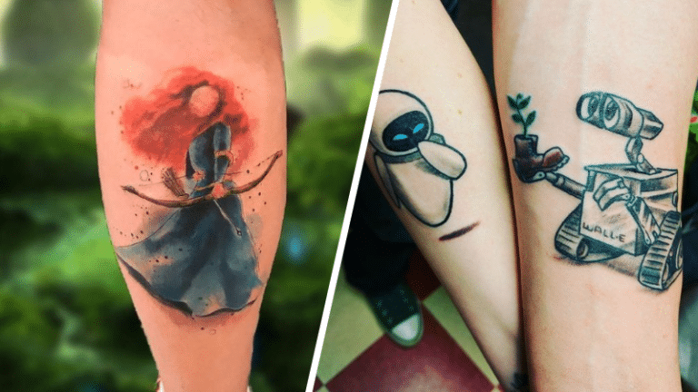 tatouages Pixar