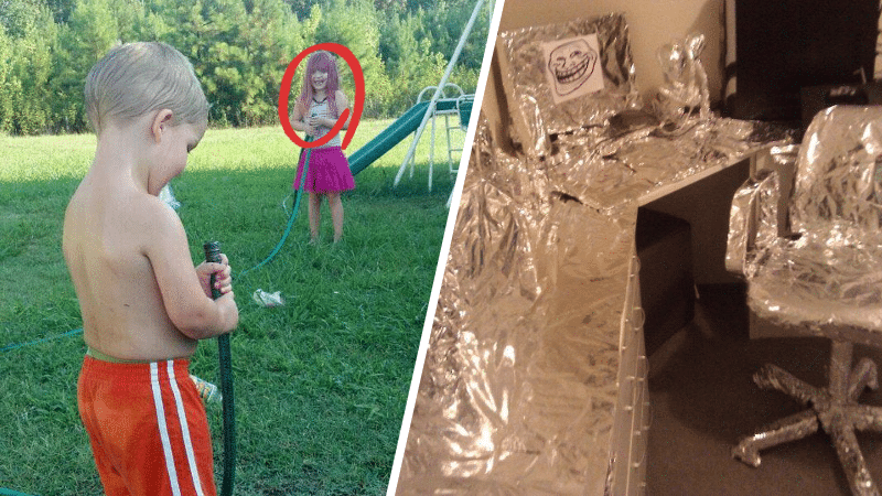 frères et sœurs blagues farces