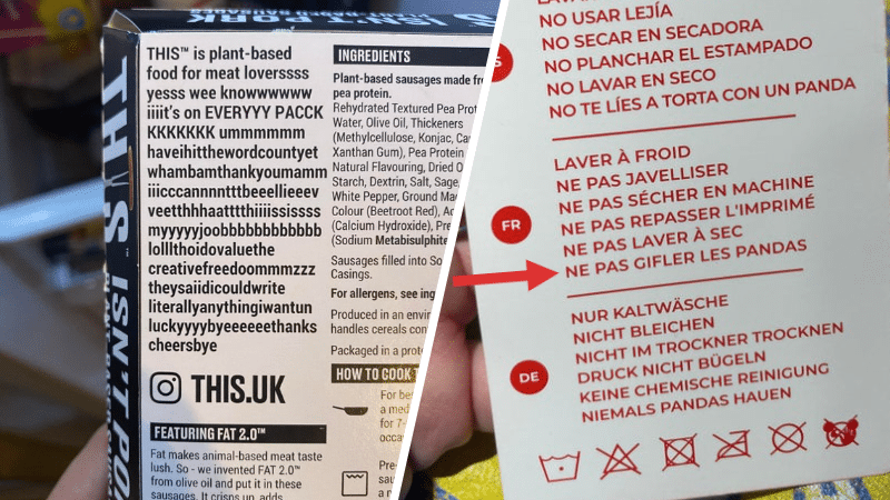 messages cachés easter eggs emballages produits