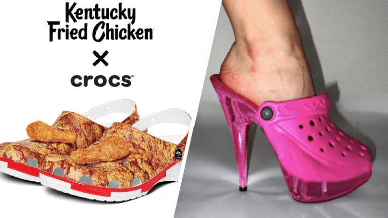 crocs insolites loufoques paires chaussures