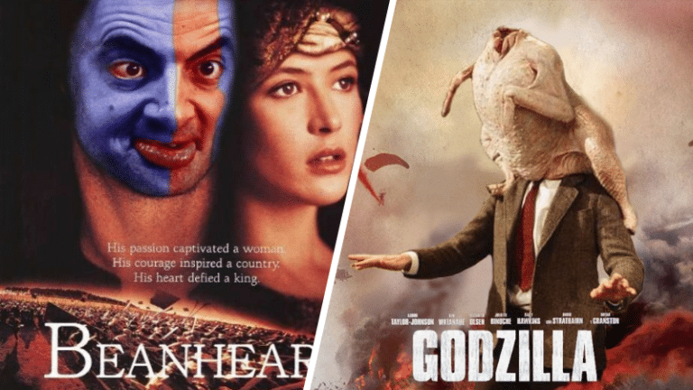 Rowan Atkinson mr bean films photomontages cinéma