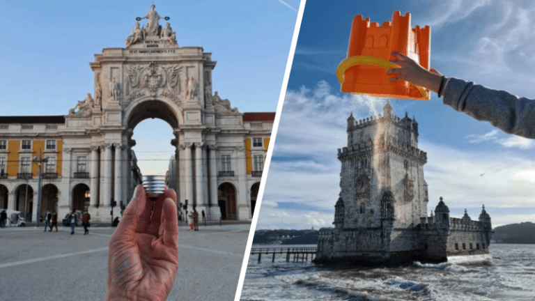 hugo Suissas photographe portugais perspective trompe-l'œil