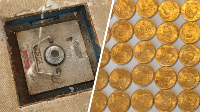 travaux de renovation trésors nettoyage trouvaille mur sol