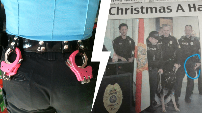 blagues policier force de l'odre