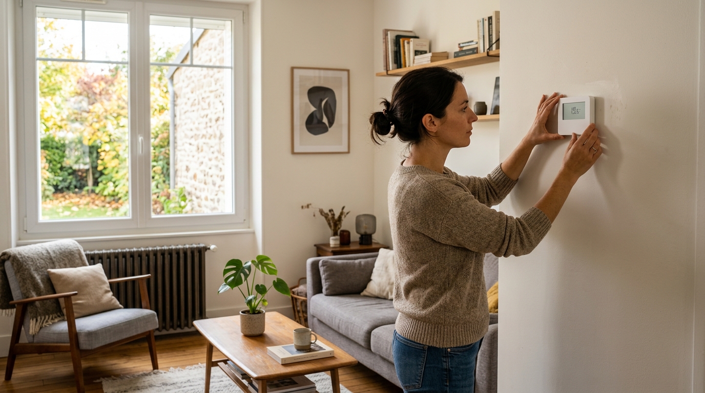 J’ai chauffé ma maison à 22°C tout l’hiver sans jamais avoir chaud : c’est en déplaçant mon thermostat d’un mètre que j’ai compris